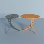 Modern Circular Side Tables-img-1