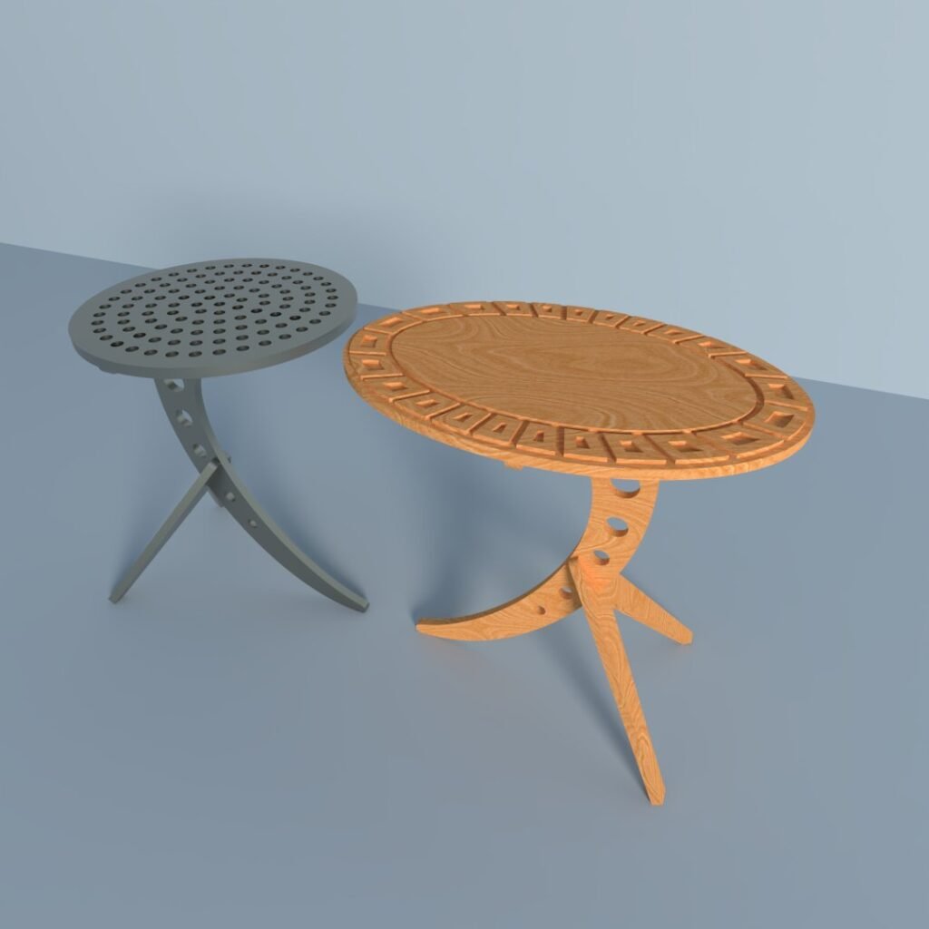 Modern Circular Side Tables-img-3
