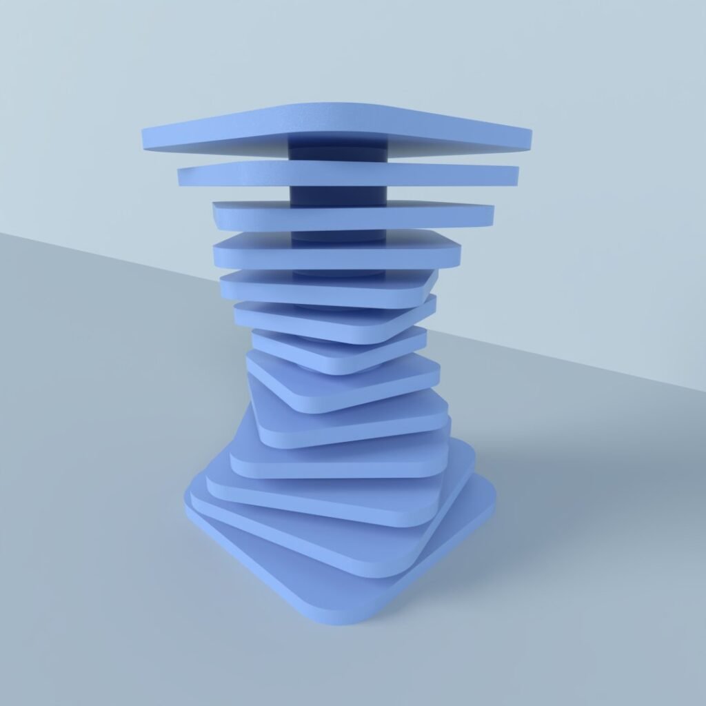 Parametric CAD Design Unique Twisted Table for Modern Interiors-img-2 Parametric CAD Design Unique Twisted Table for Modern Interiors-img-2