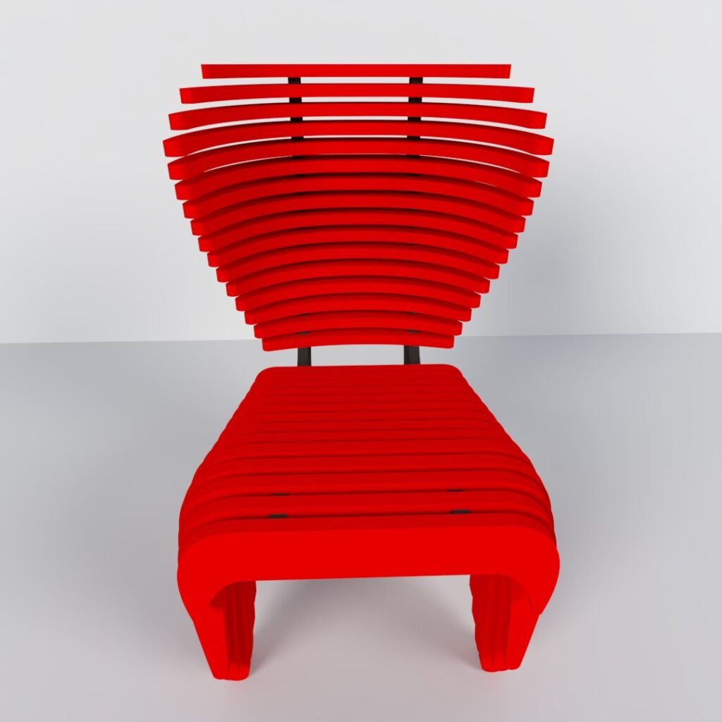Parametric Chair Modern Furniture Design-img-3 Parametric Chair Modern Furniture Design-img-3