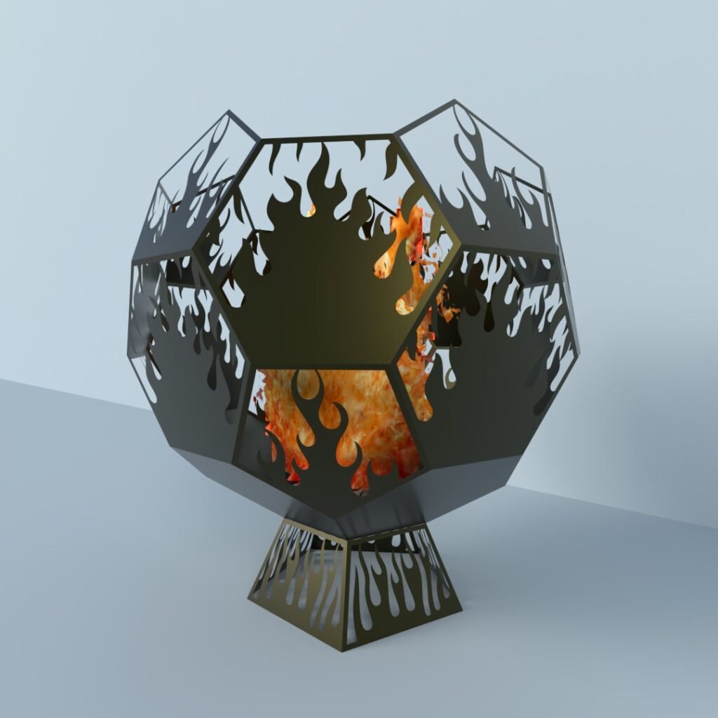 Revolutionary Hexagonal Fire Pit-img-2