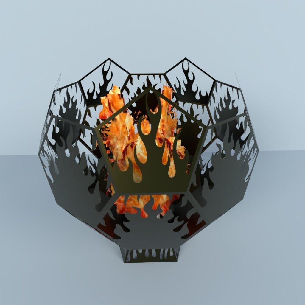 Revolutionary Hexagonal Fire Pit-img-3